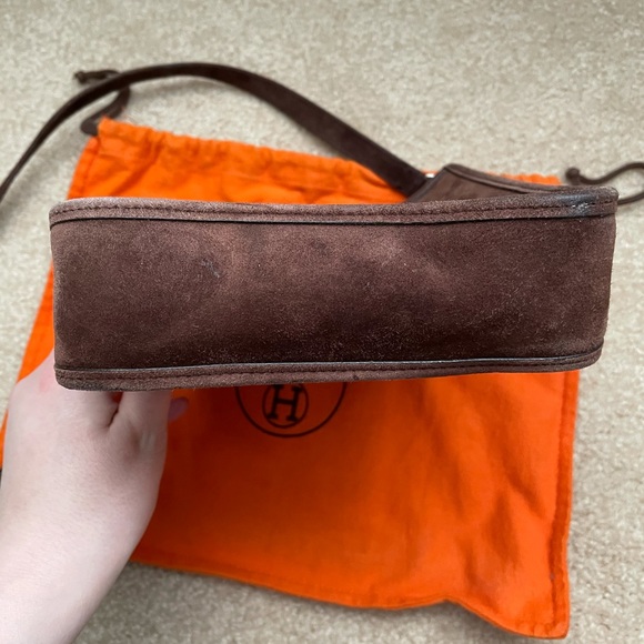 Hermes Vespa Messenger Bag in Suede - Picture 5 of 11